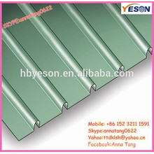 shade corrugated steel panel / metal roofing sheet / roofing sheet system